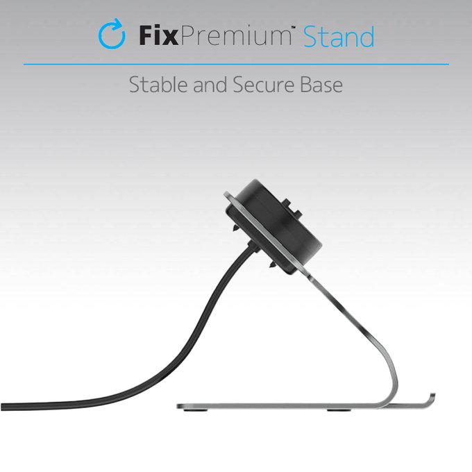 FixPremium - Stalak za punjenje za Garmin sat, svemirsko siva