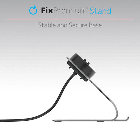 FixPremium - Stalak za punjenje za Garmin sat, srebrni