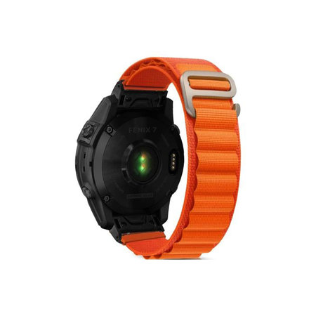 FixPremium - Remen Alpine Loop za Garmin (QuickFit 26 mm), narančasta