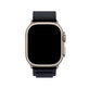 FixPremium - Remen Alpine Loop za Apple Watch (42, 44, 45 & 49 mm), crni