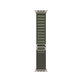 FixPremium - Remen Alpine Loop za Apple Watch (42, 44, 45 & 49 mm), zeleni