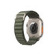 FixPremium - Remen Alpine Loop za Apple Watch (42, 44, 45 & 49 mm), zeleni