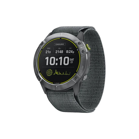 FixPremium - Najlonski remen za Garmin (22 mm), sivi