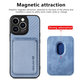 FixPremium - Maska Carbon s MagSafe Wallet za iPhone 12 mini, crna
