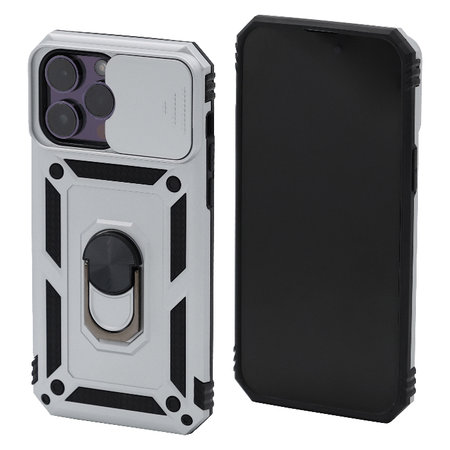 FixPremium - Maska CamShield za iPhone 13 Pro Max, bijela