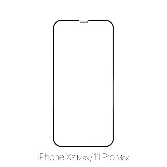 FixPremium FullCover Glass - Kaljeno staklo za iPhone XS Max & 11 Pro Max