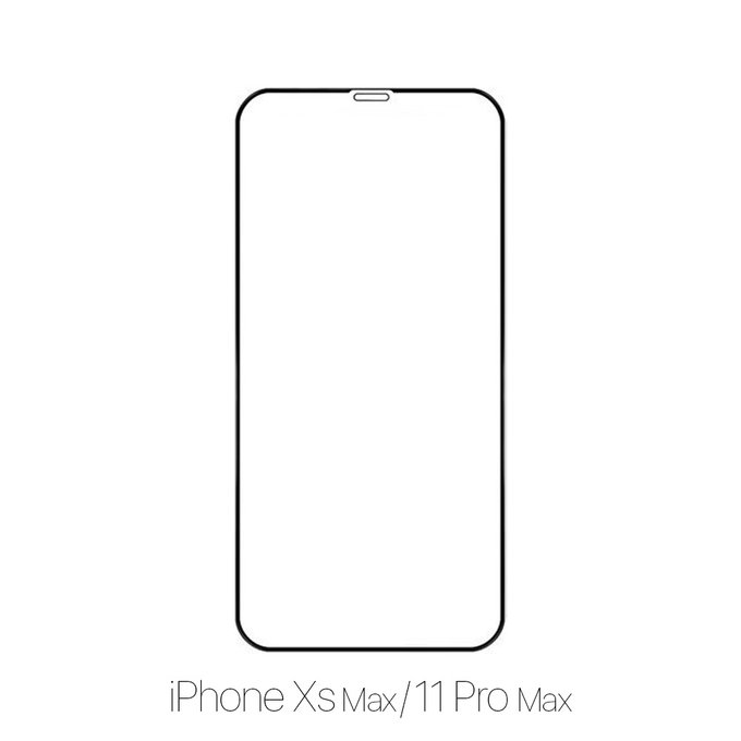 FixPremium FullCover Glass - Kaljeno staklo za iPhone XS Max & 11 Pro Max