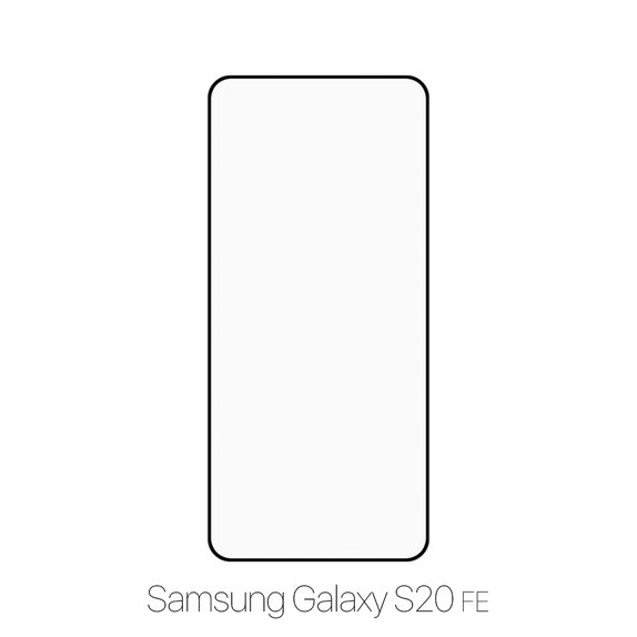 FixPremium FullCover Glass - Kaljeno staklo za Samsung Galaxy S20 FE