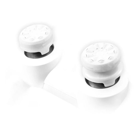 FixPremium - PS4/PS5 Extended Controller Grip Caps - Set 2 kom, bijeli