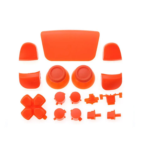 FixPremium - Dekorativni elementi za PS5 DualSense, narančasti