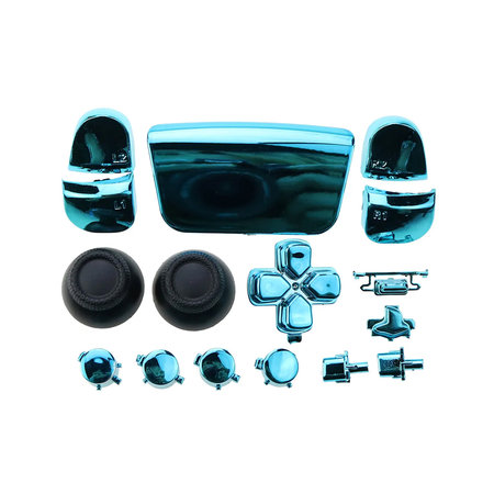 FixPremium - Luksuzni dekorativni elementi za PS5 DualSense, plavi