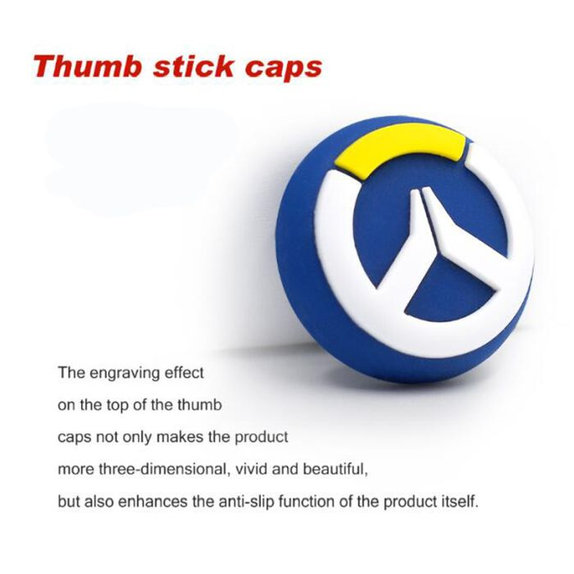 FixPremium - PS4/PS5 Skull Controller Grip Caps - Set 2 kom