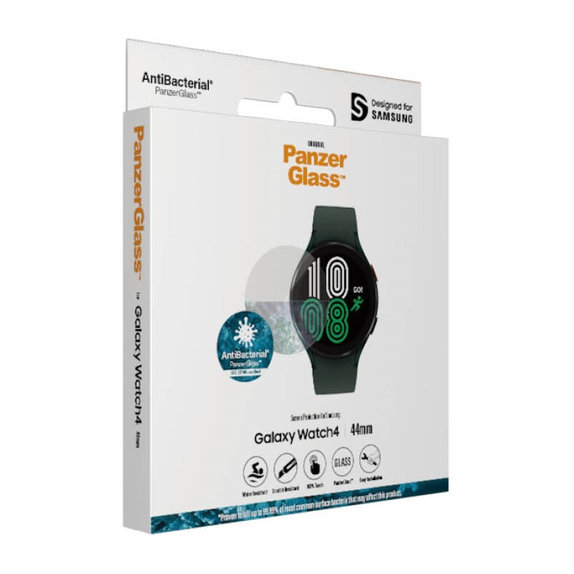 Kaljeno staklo Flat Glass AB za Samsung Galaxy Watch4 44 mm, Prozirna, PanzerGlass