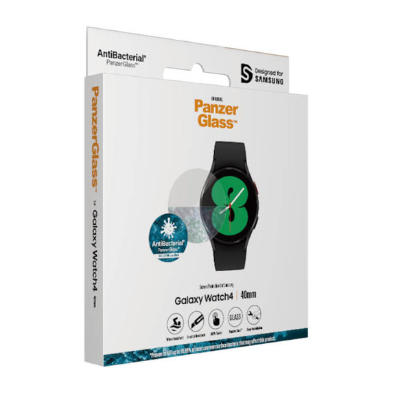 Kaljeno staklo Flat Glass AB za Samsung Galaxy Watch 4 40 mm, Prozirna, PanzerGlass