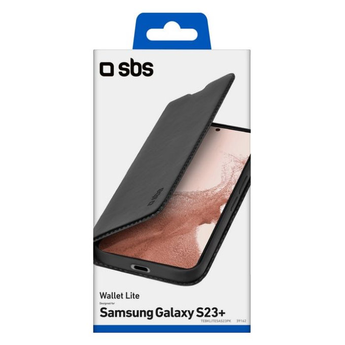 SBS - Maska Book Wallet Lite za Samsung Galaxy S23+, crna