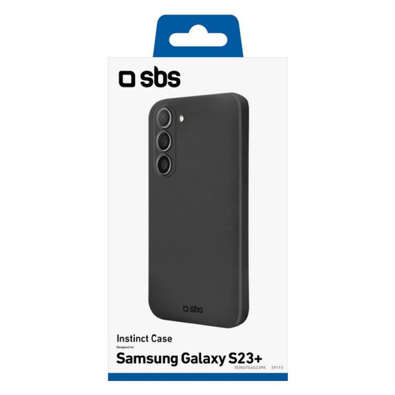 SBS - Maska Instinct za Samsung Galaxy S23+, crna