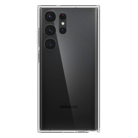 Spigen - Maska Ultra Hybrid za Samsung Galaxy S23 Ultra, kristalno prozirna