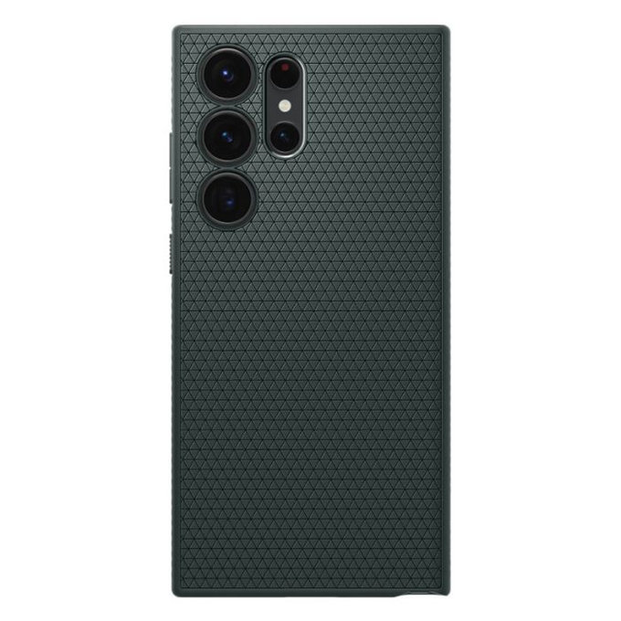 Spigen - Maska Liquid Air za Samsung Galaxy S23 Ultra, abyss green