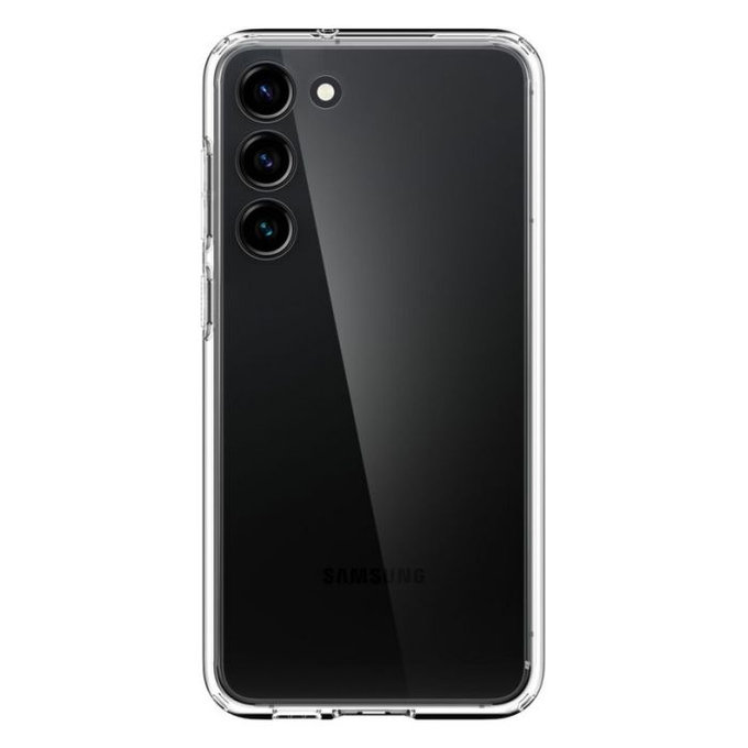 Spigen - Maska Ultra Hybrid za Samsung Galaxy S23, kristalno prozirna