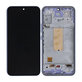 Samsung Galaxy A54 5G A546B - LCD zaslon + zaslon osjetljiv na dodir + okvir (svijetlo ljubičasto) - GH82-31231D, GH82-31232D Originalni servisni paket