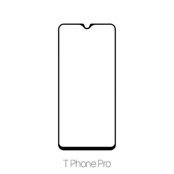 FixPremium FullCover Glass - Kaljeno staklo za T Phone Pro