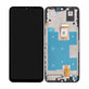 Honor X7a RKY-LX1 RKY-LX2 - LCD zaslon + zaslon osjetljiv na dodir + okvir (ponoćno crna) - 0235AENA Genuine Service Pack