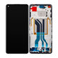 Realme GT 2 5G RMX3310 RMX3312 - LCD zaslon + zaslon osjetljiv na dodir + okvir (čelično crni) OLED