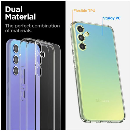 Spigen - Maska Ultra Hybrid za Samsung Galaxy A34 5G, Crystal Clear