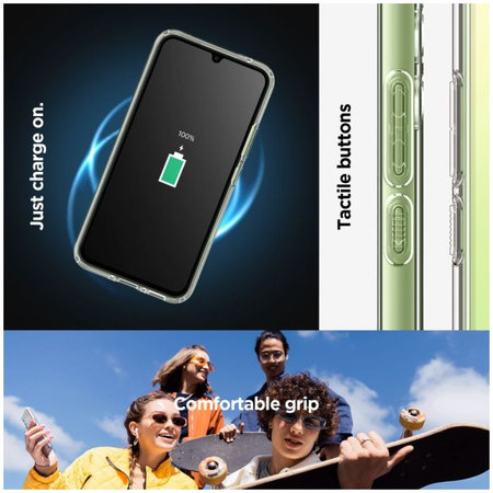 Spigen - Maska Ultra Hybrid za Samsung Galaxy A34 5G, Crystal Clear