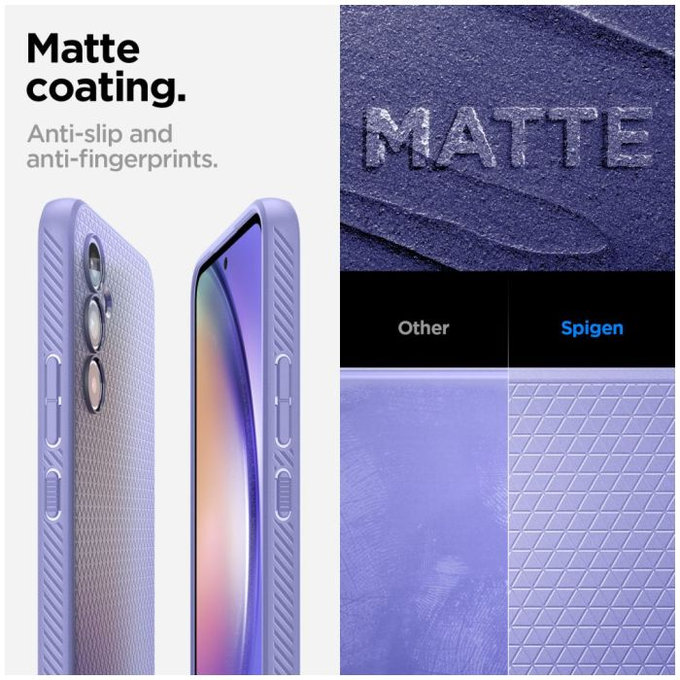Spigen - Maska Liquid Air za Samsung Galaxy A54 5G, Awesome Violet