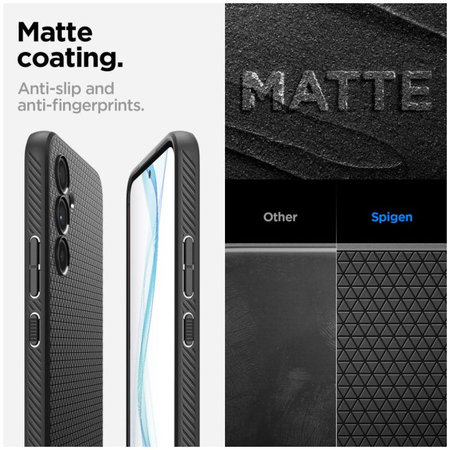 Spigen - Maska Liquid Air za Samsung Galaxy A54 5G, Matte Black