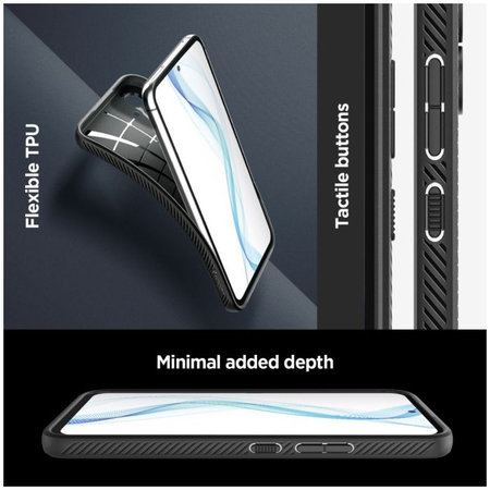 Spigen - Maska Liquid Air za Samsung Galaxy A54 5G, Matte Black