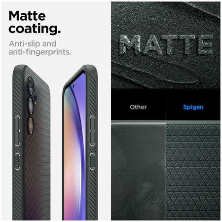 Spigen - Maska Liquid Air za Samsung Galaxy A54 5G, Abyss Green