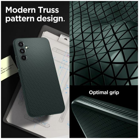 Spigen - Maska Liquid Air za Samsung Galaxy A34 5G, Abyss Green