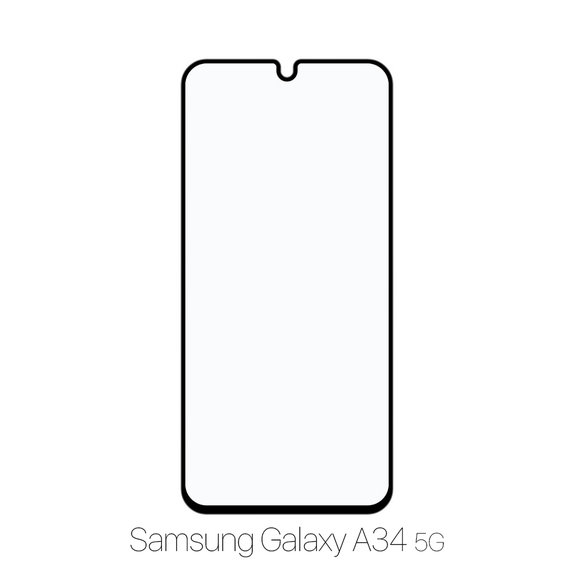 FixPremium FullCover Glass - Kaljeno staklo za Samsung Galaxy A34 5G