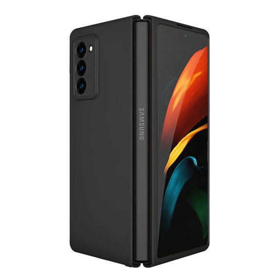 FixPremium - Silikonska maska za Samsung Galaxy Z Fold 2, crna