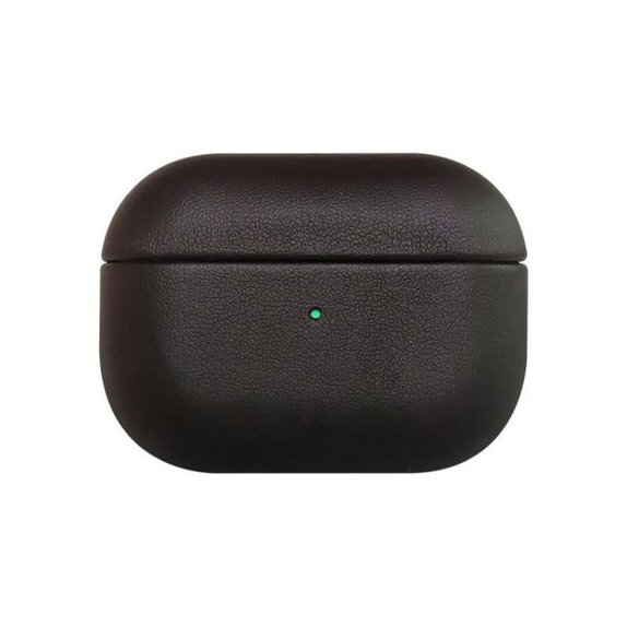 FixPremium - Kožna torbica za AirPods Pro 2, crna