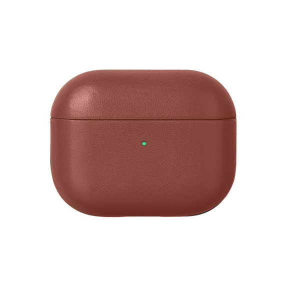 FixPremium - Kožna torbica za AirPods 3, smeđa