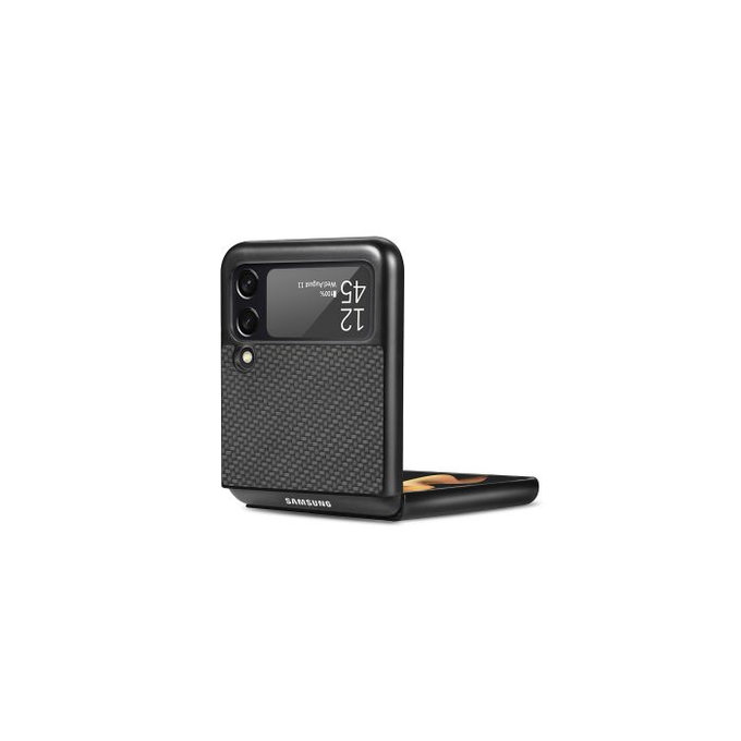 FixPremium - Maska Carbon za Samsung Galaxy Z Flip 2, crna