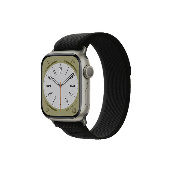 FixPremium - Strap Trail Loop za Apple Watch (42, 44, 45 & 49 mm), crna