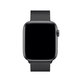 FixPremium - Remen Milanese Loop za Apple Watch (42, 44, 45 & 49 mm), crni