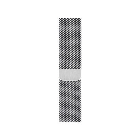 FixPremium - Remen Milanese Loop za Apple Watch (42, 44, 45 i 49 mm), srebrni