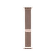 FixPremium - Remen Milanese Loop za Apple Watch (42, 44, 45 i 49 mm), ružičasto zlato