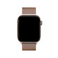 FixPremium - Remen Milanese Loop za Apple Watch (42, 44, 45 i 49 mm), ružičasto zlato