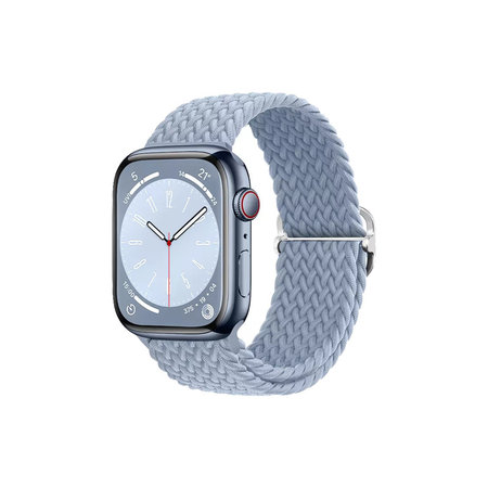 FixPremium - Strap Solo Loop za Apple Watch (38, 40 & 41 mm), svijetloplava