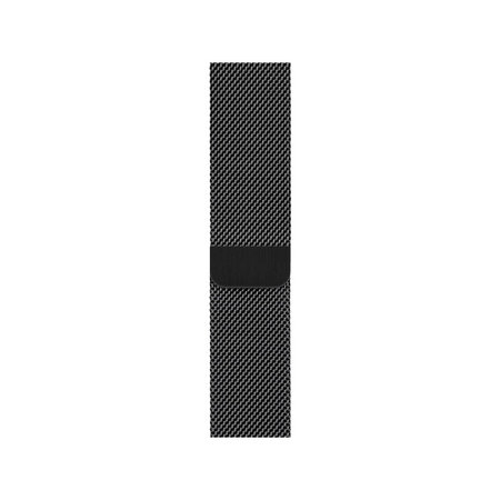 FixPremium - Remen Milanese Loop za Apple Watch (38, 40 & 41 mm), crni