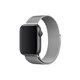 FixPremium - Remen Milanese Loop za Apple Watch (38, 40 & 41 mm), srebrni