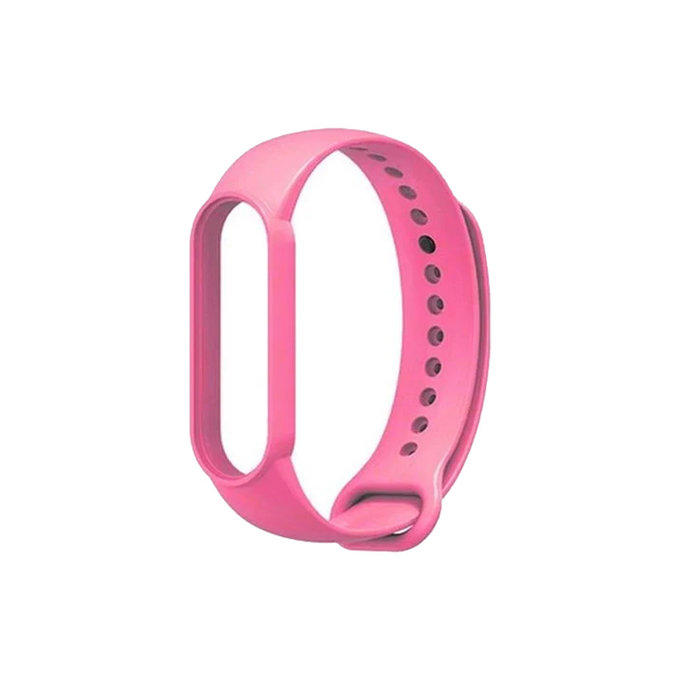 FixPremium - Silikonska narukvica za Xiaomi Mi Band (5/6/7/7 NFC), roza