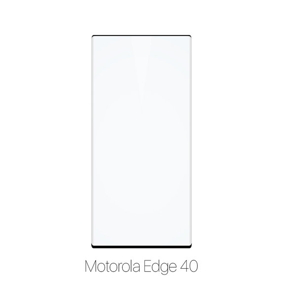 FixPremium Glass - 3D kaljeno staklo za Motorola Edge 40