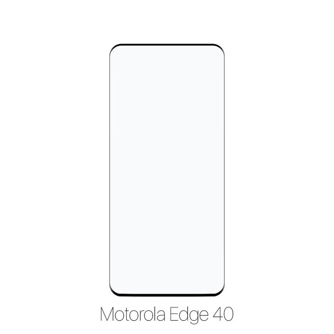 FixPremium FullCover Glass - 3D kaljeno staklo za Motorola Edge 40